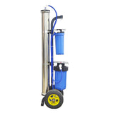 Portable Window Cleaning, Car wash STAINLESS STEEL 4 STAGE RO/DI SYSTEM