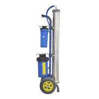 Portable Window Cleaning, Car wash STAINLESS STEEL 4 STAGE RO/DI SYSTEM