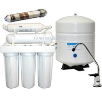 RO - Reverse Osmosis Alkaline/Ionizer Neg ORP Water Filter System 150 GPD 6 Stage 