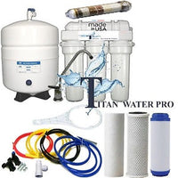 RO - Reverse Osmosis Alkaline/Ionizer Neg ORP Water Filter System 75 GPD 5 Stage 6 G Tank