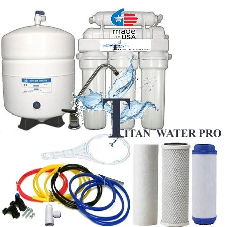 RO Reverse Osmosis Water Filter System 5 Stages - 200 GPD High Flow