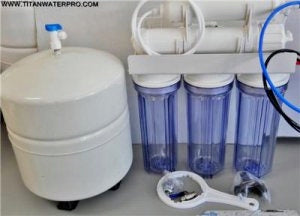  Reverse Osmosis Water Filter System 6 Stage Alkaline 50GPD