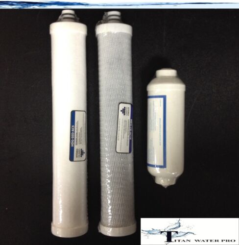 H83 Ro Module Culligan RO Filter Set for AC15/30/50/H83 3 PC QC 3/8
