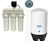 REVERSE OSMOSIS WATER FILTER WITH PERMEATE PUMP 5 STAGE-ERP1000 - ROT-14 TANK