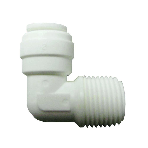 1/4 in. x 1/4 in. Plastic 90-Degree O.D. x MIP Elbow