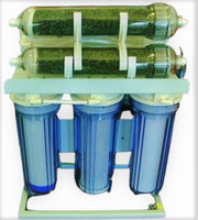Aquarium Reef Reverse Osmosis Water Filter system 6 stage /pump 300 GPD