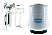 RO Reverse Osmosis Water Filter System 200 GPD - Booster Pump - 10 Gallon Tank