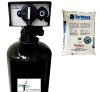 Whole House Sediment Water Filtration Filter Well/Municipal - FM20 Backwash Valve - Turbidex Media