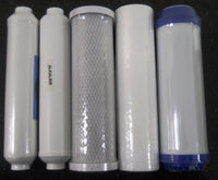 Reverse Osmosis Water Filters Sediment/Carbon Block/GAC/Alkaline/Carbon (5 Pcs)