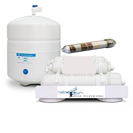 Counter Top Reverse Osmosis Alkaline/Ionizer Neg ORP Water Filter System 2G Tank 150 GPD  