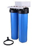 Whole House Water Filter Big Blue - Sediment & Carbon 20"x 4.5" - w/1" PR 