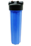 Big Blue 20"x45" Water Filter Housing with Cation Resin Filter Cartridge - Softener