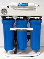 Light Commercial Reverse Osmosis Drinking Water Filter System 400 GPD-Booster Pump 
