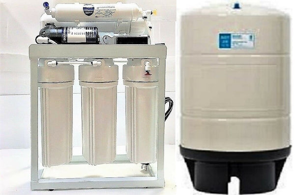 Reverse Osmosis Water Filter System TFC-2012-200 (ROT-20 G Tank) Light Commercial 