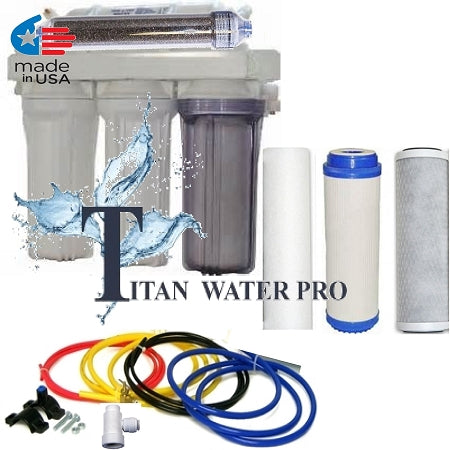 RO Dual Use Reverse Osmosis Water Filter Systems DI/RO 2 Outlets (COPY)