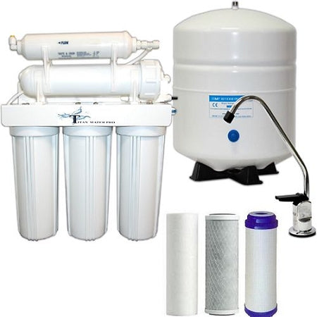 RO Water Filter -  Water Filter Reverse Osmosis System 5 Stages 50GPD