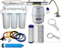 Reverse Osmosis 6 Stage RO Water Filtration System UV Sterilizer 75 GPD